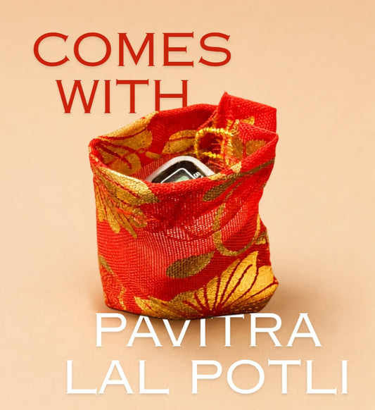 Divinest Jaap Ring with Pavitra Lal Potli